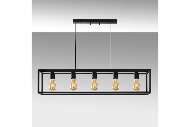 Taklampe Orika Horisontal Svart - Svart - Belysning - Innendørsbelysning & Lamper - Vinduslampe