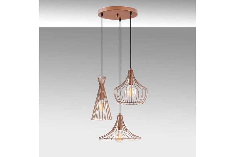 Taklampe Ralden Kobber - Gull - Belysning - Innendørsbelysning & Lamper - Vinduslampe