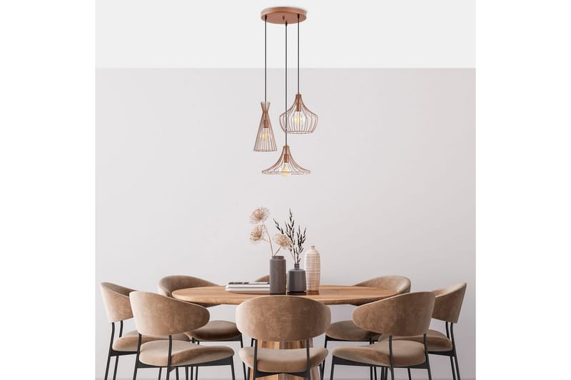 Taklampe Ralden Kobber - Gull - Belysning - Innendørsbelysning & Lamper - Vinduslampe