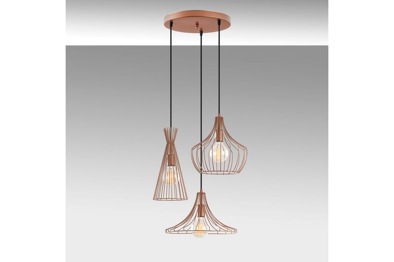 Taklampe Ralden Kobber - Gull - Belysning - Innendørsbelysning & Lamper - Vinduslampe