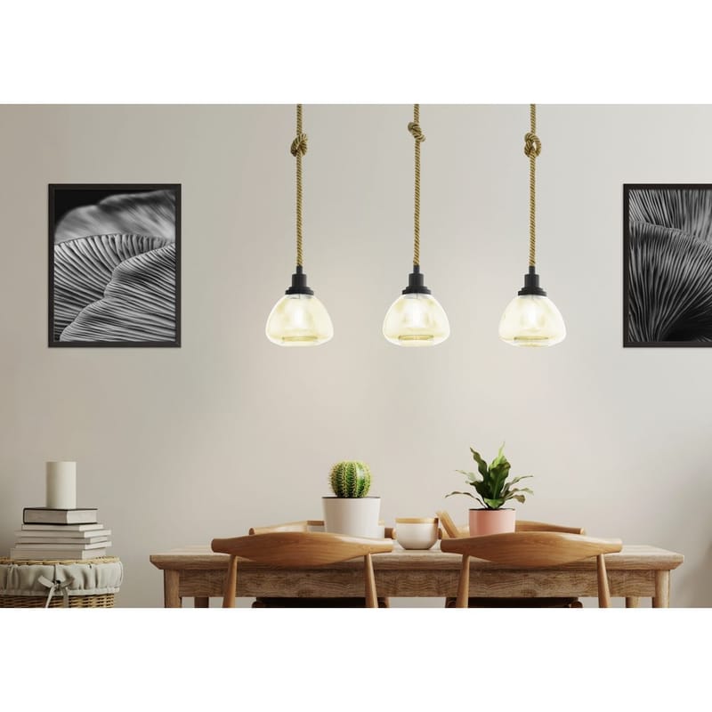 Taklampe Rampside med 3 Lamper - 19,5 cm - Belysning - Innendørsbelysning & Lamper - Vinduslampe