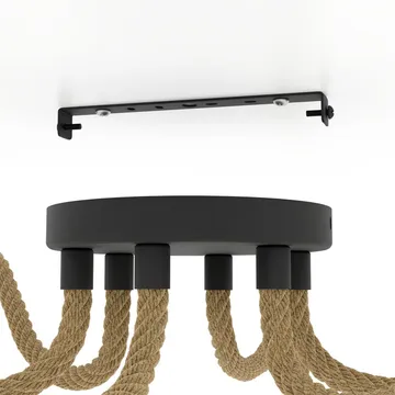 Taklampe Rampside med 6 Lamper - 18 cm - Belysning - Innendørsbelysning & Lamper - Vinduslampe