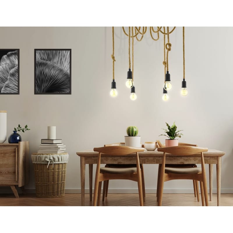 Taklampe Rampside med 6 Lamper - 18 cm - Belysning - Innendørsbelysning & Lamper - Vinduslampe