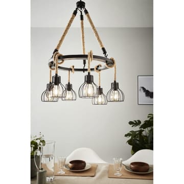 Taklampe Rampside Rund med 6 Lamper - 76 cm - Belysning - Innendørsbelysning & Lamper - Vinduslampe