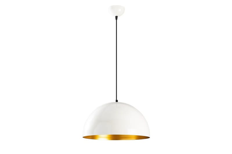 Taklampe Rantesh Hvit - 40 x 40 cm - Belysning - Innendørsbelysning & Lamper - Taklampe - Kj økkenlampe & taklampe kjøkken