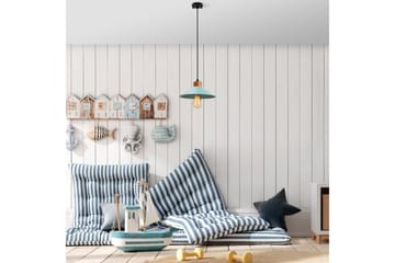 Taklampe Rate 3 Blå - Blå - Belysning - Innendørsbelysning & Lamper - Vinduslampe