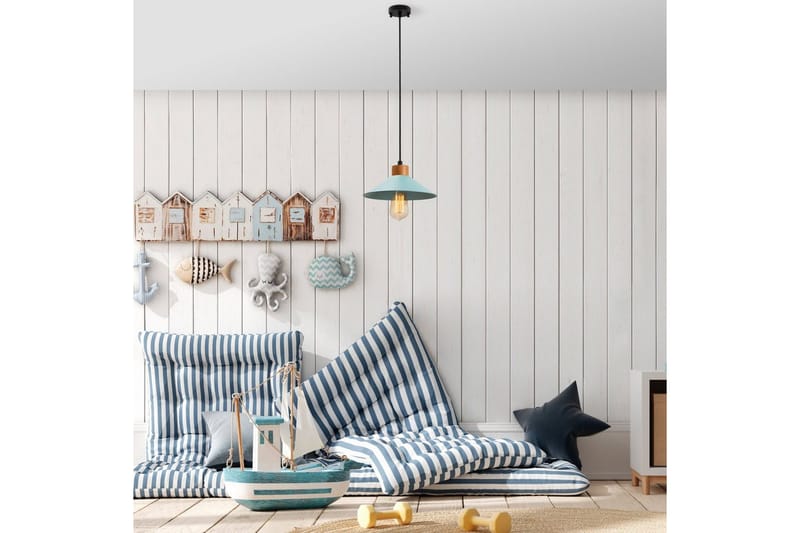 Taklampe Rate 3 Blå - Blå - Belysning - Innendørsbelysning & Lamper - Vinduslampe