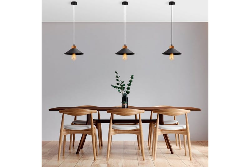 Taklampe Rate 3 Svart - Svart - Belysning - Innendørsbelysning & Lamper - Vinduslampe