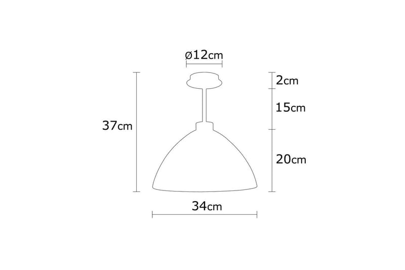 Taklampe Ratiman Gull - Gull - Belysning - Innendørsbelysning & Lamper - Vinduslampe