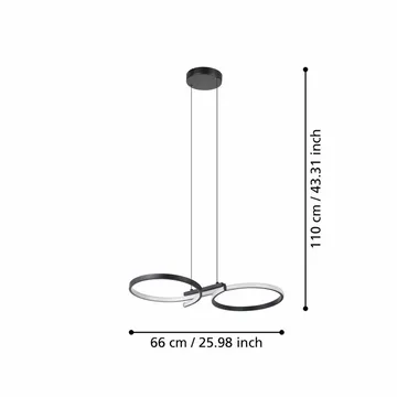 Taklampe Serpins - 30 cm - Belysning - Innendørsbelysning & Lamper - Vinduslampe