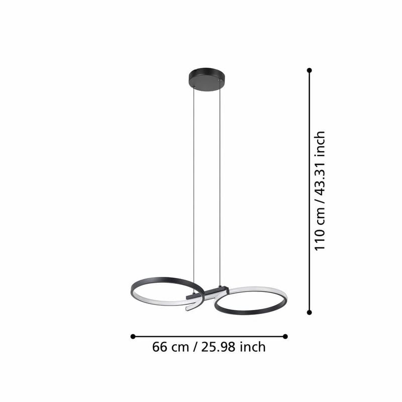 Taklampe Serpins - 30 cm - Belysning - Innendørsbelysning & Lamper - Vinduslampe