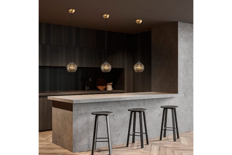 Taklampe Silen Gull - Diameter: 17 cm - Belysning - Innendørsbelysning & Lamper - Vinduslampe