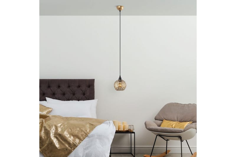 Taklampe Silen Gull - Diameter: 17 cm - Belysning - Innendørsbelysning & Lamper - Vinduslampe