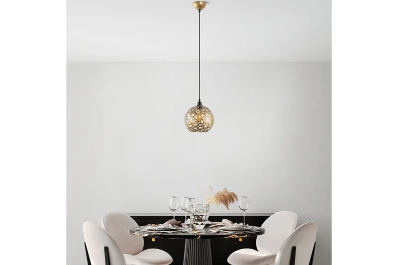 Taklampe Silen Gull - Diameter: 25 cm - Belysning - Innendørsbelysning & Lamper - Vinduslampe