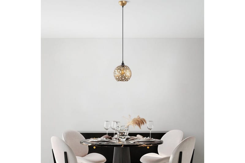 Taklampe Silen Gull - Diameter: 25 cm - Belysning - Innendørsbelysning & Lamper - Vinduslampe