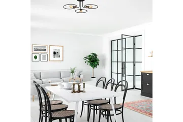 Taklampe Sirkel Svart - Svart - Belysning - Innendørsbelysning & Lamper - Vinduslampe