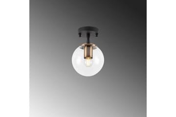 Taklampe Sone Svart / Antikk / Gjennomsiktig - Svart / Antikk / Gjennomsiktig - Belysning - Innendørsbelysning & Lamper - Vinduslampe