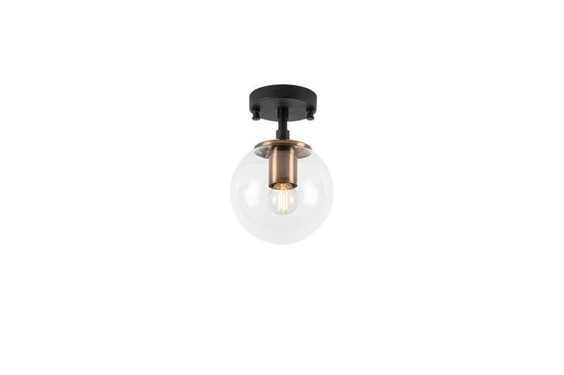Taklampe Sone Svart / Antikk / Gjennomsiktig - Svart / Antikk / Gjennomsiktig - Belysning - Innendørsbelysning & Lamper - Vinduslampe