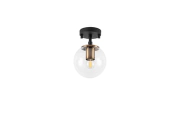 Taklampe Sone Svart / Antikk / Gjennomsiktig - Svart / Antikk / Gjennomsiktig - Belysning - Innendørsbelysning & Lamper - Vinduslampe