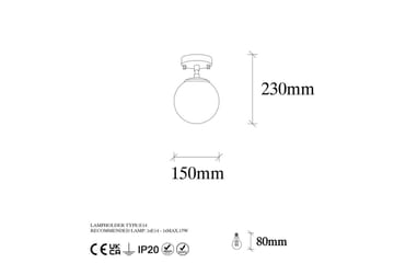 Taklampe Sone Svart / Antikk - Svart / Antikk - Belysning - Innendørsbelysning & Lamper - Vinduslampe