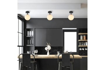 Taklampe Sone Svart / Antikk - Svart / Antikk - Belysning - Innendørsbelysning & Lamper - Vinduslampe