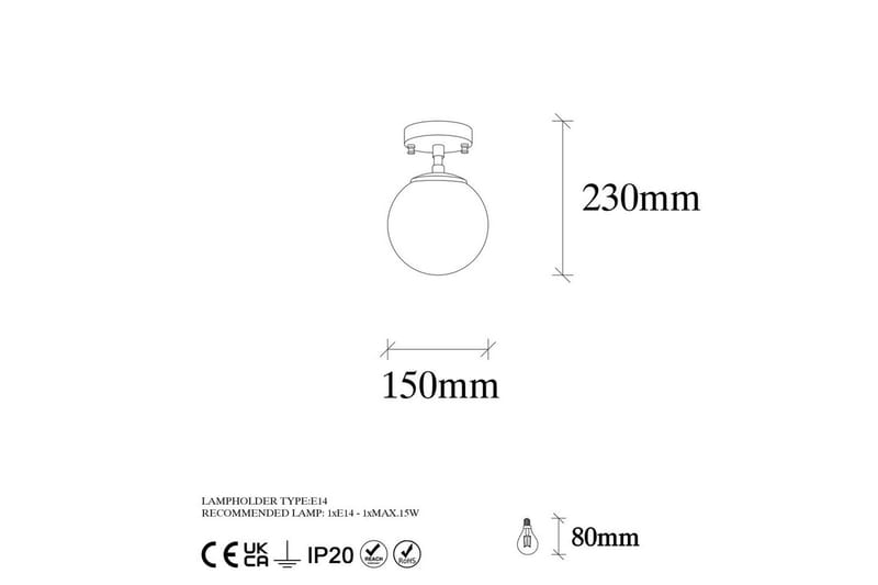 Taklampe Sone Vintage - Vintage - Belysning - Innendørsbelysning & Lamper - Vinduslampe