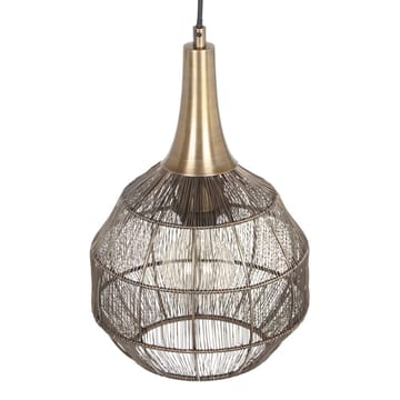 Taklampe Soraya - 26x27 cm, Matt svart/antikk messing - Belysning - Innendørsbelysning & Lamper - Vinduslampe