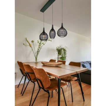 Taklampe Soraya - 3 lamper, Matt svart - Belysning - Innendørsbelysning & Lamper - Vinduslampe