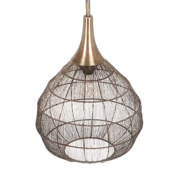 Taklampe Soraya - 42 cm, Matt svart/antikk messing - Belysning - Innendørsbelysning & Lamper - Vinduslampe