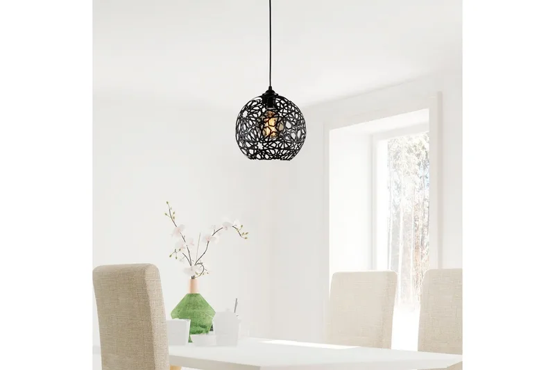 Taklampe Sourab Masafumie Svart Enkeltkontakt - Enkeltkontakt - Belysning - Innendørsbelysning & Lamper - Vinduslampe