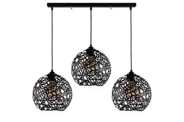 Taklampe Sourab Masafumie Svart Tre Stikkontakt - Tre Stikkontakt - Belysning - Innendørsbelysning & Lamper - Vinduslampe