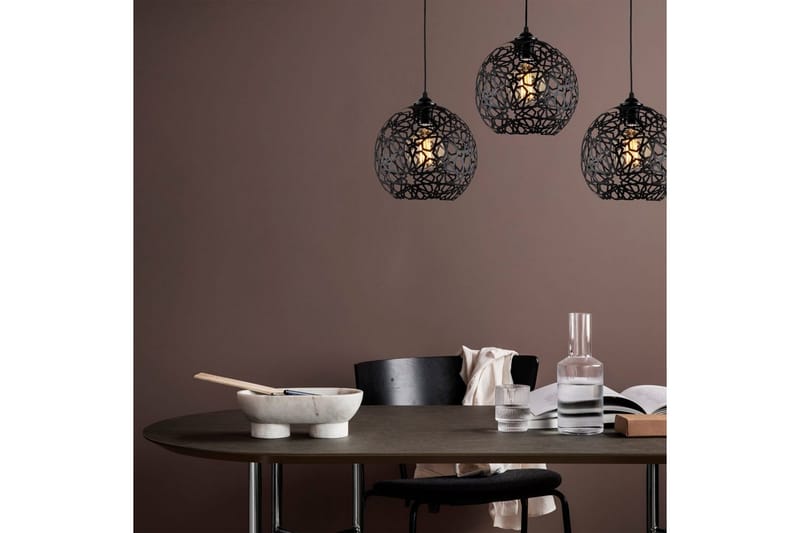 Taklampe Sourab Masafumie Svart Tre Stikkontakt - Tre Stikkontakt - Belysning - Innendørsbelysning & Lamper - Vinduslampe