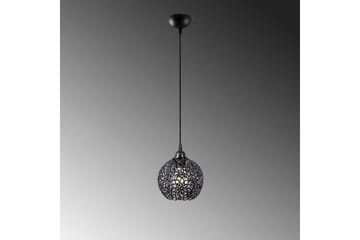 Taklampe Souvik Svart - 17 x 17 x 118 cm - Belysning - Innendørsbelysning & Lamper - Vinduslampe