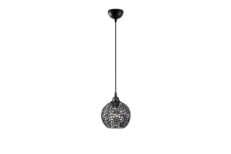Taklampe Souvik Svart - 17 x 17 x 118 cm - Belysning - Innendørsbelysning & Lamper - Vinduslampe