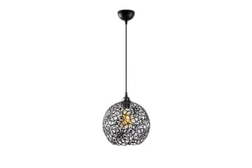 Taklampe Souvik Svart - 25 x 25 x 126 cm - Belysning - Innendørsbelysning & Lamper - Vinduslampe