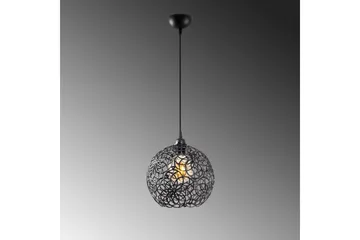 Taklampe Souvik Svart - 25 x 25 x 126 cm - Belysning - Innendørsbelysning & Lamper - Vinduslampe