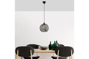 Taklampe Souvik Svart - 25 x 25 x 126 cm - Belysning - Innendørsbelysning & Lamper - Vinduslampe