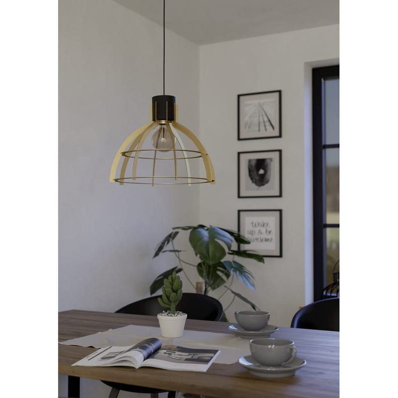 Taklampe Stillington - Svart/Gull - Belysning - Innendørsbelysning & Lamper - Vinduslampe