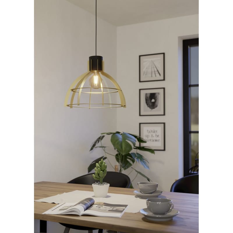 Taklampe Stillington - Svart/Gull - Belysning - Innendørsbelysning & Lamper - Vinduslampe