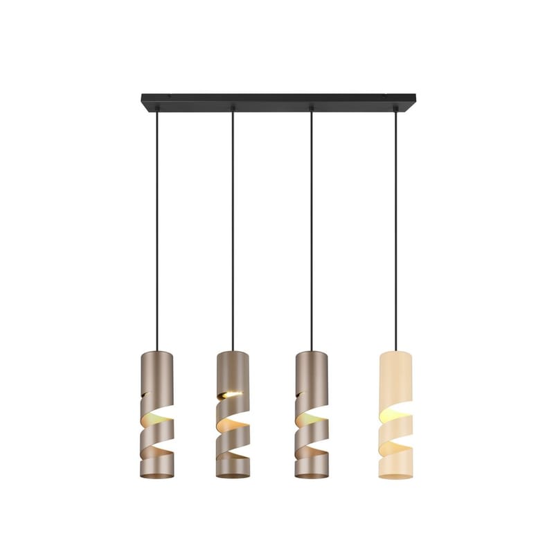 Taklampe Stream - 4 lamper, Flerfarget - Belysning - Innendørsbelysning & Lamper - Vinduslampe