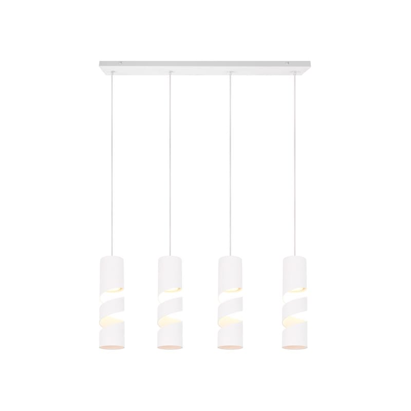 Taklampe Stream - 4 lamper, Matt hvit - Belysning - Innendørsbelysning & Lamper - Vinduslampe