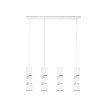 Taklampe Stream - 4 lamper, Matt hvit - Belysning - Innendørsbelysning & Lamper - Vinduslampe