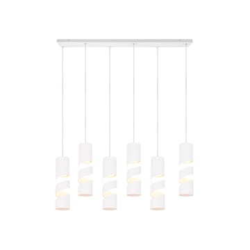 Taklampe Stream - 6 lamper, Matt hvit - Belysning - Innendørsbelysning & Lamper - Vinduslampe