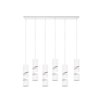 Taklampe Stream - 6 lamper, Matt hvit - Belysning - Innendørsbelysning & Lamper - Vinduslampe