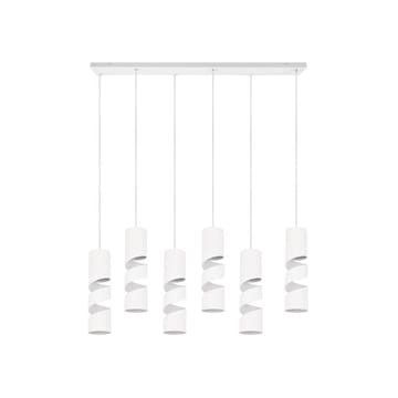 Taklampe Stream - 6 lamper, Matt hvit - Belysning - Innendørsbelysning & Lamper - Vinduslampe