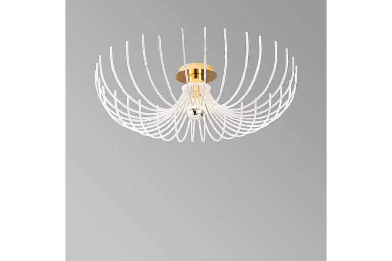 Taklampe Subbersta Hvit - Diameter: 56 cm - Belysning - Innendørsbelysning & Lamper - Vinduslampe