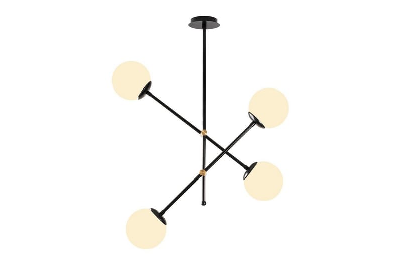 Taklampe Subbersta Svart, Diameter: 56 cm