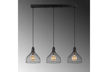 Taklampe Talnor Horizontal Three - Bronse/Svart - Belysning - Innendørsbelysning & Lamper - Vinduslampe