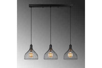 Taklampe Talnor Horizontal Three - Bronse/Svart - Belysning - Innendørsbelysning & Lamper - Vinduslampe