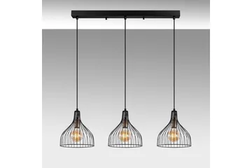 Taklampe Talnor Horizontal Three - Bronse/Svart - Belysning - Innendørsbelysning & Lamper - Vinduslampe